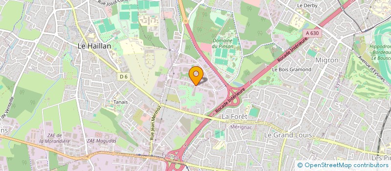 localisation de l'entreprise SOCIETE CIVILE IMMOBILIERE FD IMMOBILIER  EYSINES