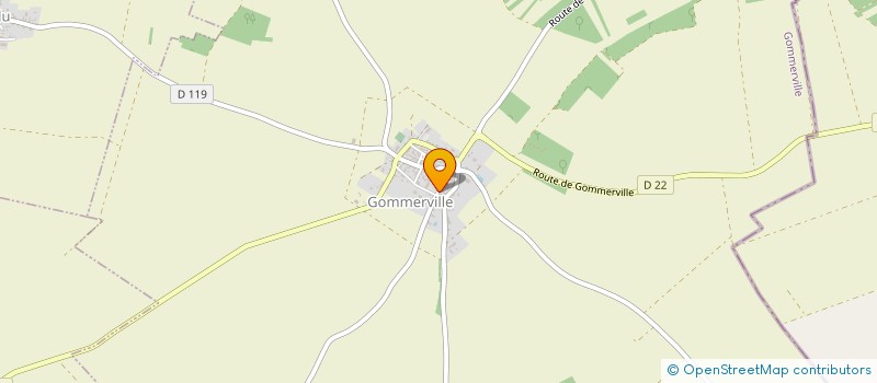 localisation de l'entreprise SOCIETE CIVILE IMMOBILIERE FEB à GOMMERVILLE