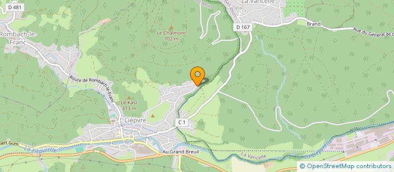 localisation de l'entreprise SOCIETE CIVILE IMMOBILIERE FEIL  LIEPVRE