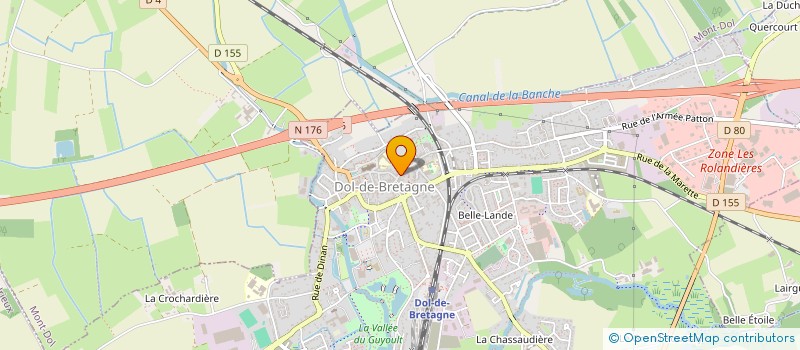 localisation de l'entreprise SOCIETE CIVILE IMMOBILIERE FEP IMMO  DOL-DE-BRETAGNE