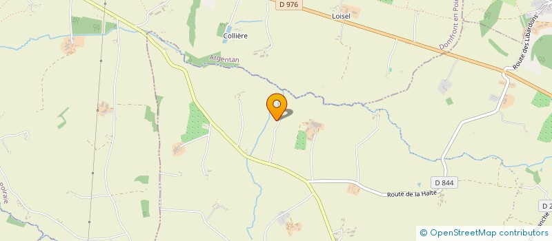 localisation de l'entreprise SOCIETE CIVILE IMMOBILIERE FERME AUBERGE DE NOS AMIS A 4 PATTES à JUVIGNY VAL D'ANDAINE