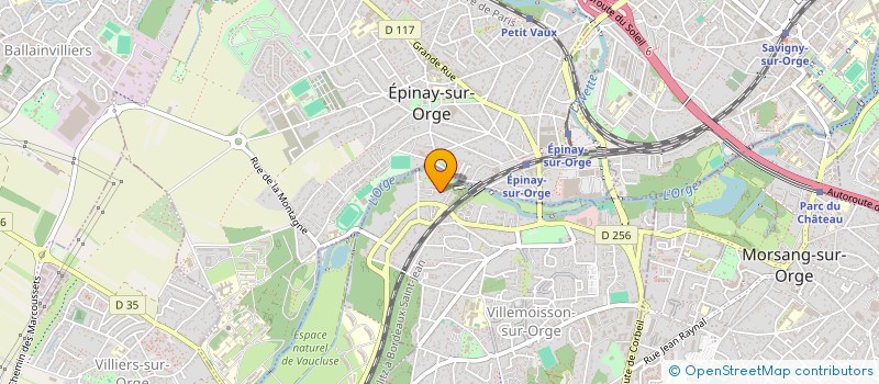 localisation de l'entreprise SOCIETE CIVILE IMMOBILIERE FERRAND 1.9 à VILLEMOISSON-SUR-ORGE