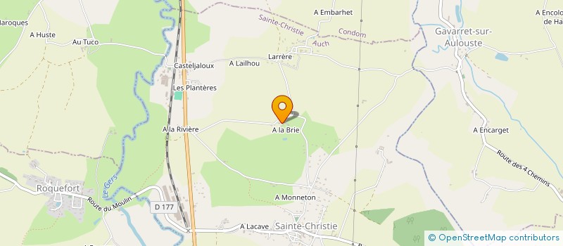 localisation de l'entreprise SOCIETE CIVILE IMMOBILIERE FG  SAINTE-CHRISTIE