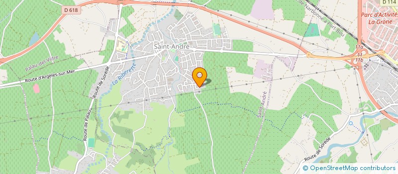 localisation de l'entreprise SOCIETE CIVILE IMMOBILIERE FIGATELLI  SAINT-ANDRE