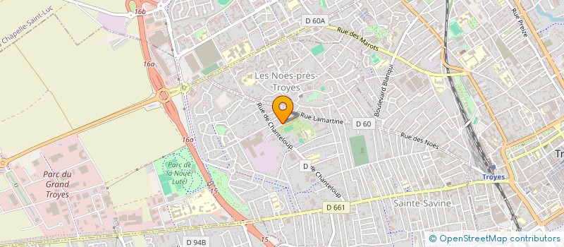 localisation de l'entreprise SOCIETE CIVILE IMMOBILIERE FILCRIS  SAINTE-SAVINE