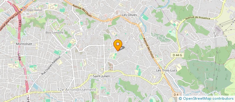 localisation de l'entreprise SOCIETE CIVILE IMMOBILIERE FIORE à MARSEILLE