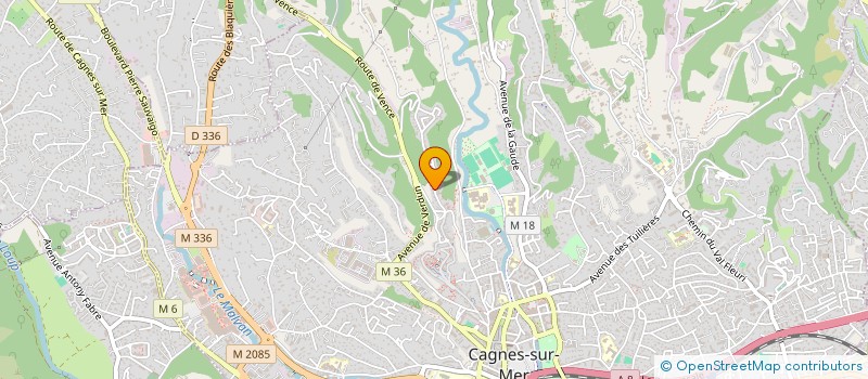 localisation de l'entreprise SOCIETE CIVILE IMMOBILIERE FISCHER à CAGNES-SUR-MER