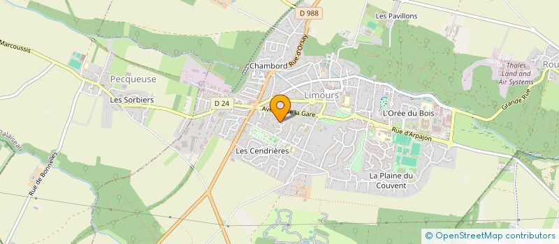 localisation de l'entreprise SOCIETE CIVILE IMMOBILIERE FIZEAU-JOSSELIN à LIMOURS