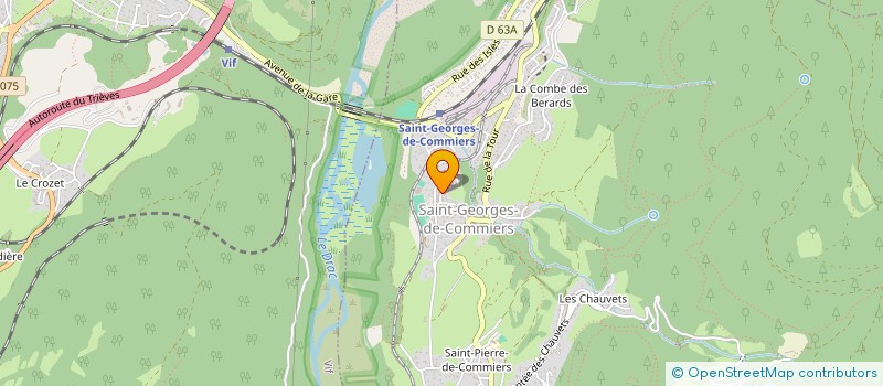 localisation de l'entreprise SOCIETE CIVILE IMMOBILIERE FLEMVI  SAINT-GEORGES-DE-COMMIERS