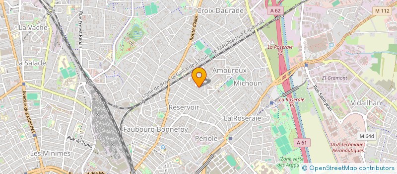 localisation de l'entreprise SOCIETE CIVILE IMMOBILIERE FLEURS à TOULOUSE
