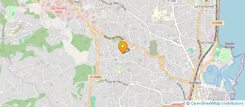 localisation de l'entreprise SOCIETE CIVILE IMMOBILIERE FLIPO à ANTIBES