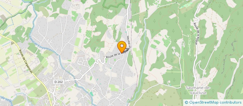 localisation de l'entreprise SOCIETE CIVILE IMMOBILIERE FLO-TIM  L'ISLE-SUR-LA-SORGUE