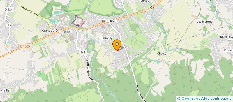 localisation de l'entreprise SOCIETE CIVILE IMMOBILIERE FLODAURE  SCIEZ