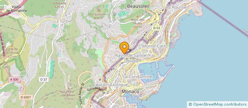 localisation de l'entreprise SOCIETE CIVILE IMMOBILIERE FLORALE  BEAUSOLEIL