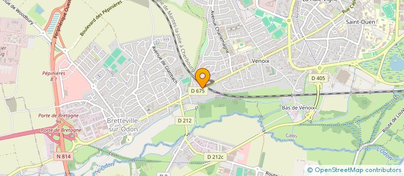 localisation de l'entreprise SOCIETE CIVILE IMMOBILIERE FLORALYS  BRETTEVILLE-SUR-ODON