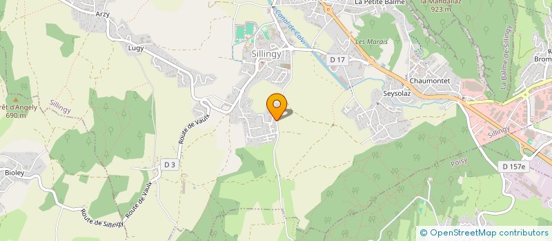 localisation de l'entreprise SOCIETE CIVILE IMMOBILIERE FLORIT.A  SILLINGY