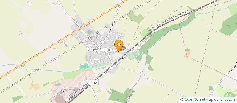 localisation de l'entreprise SOCIETE CIVILE IMMOBILIERE FM INVEST à NEUVY-PAILLOUX