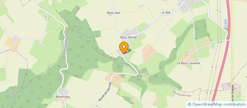 localisation de l'entreprise SOCIETE CIVILE IMMOBILIERE FMCMJ  SIERVILLE