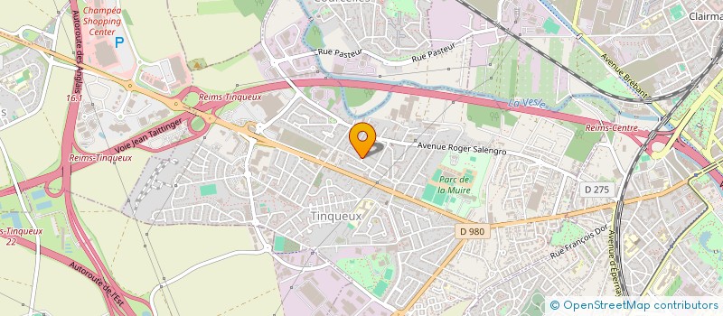 localisation de l'entreprise SOCIETE CIVILE IMMOBILIERE FOCAP  TINQUEUX