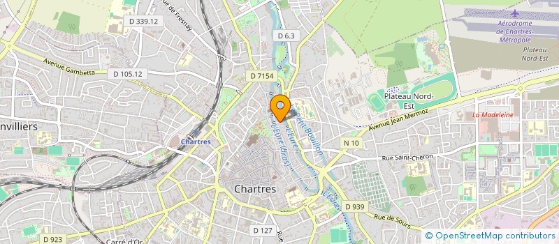 localisation de l'entreprise SOCIETE CIVILE IMMOBILIERE FONDECAVE INVEST CHARTRES à CHARTRES
