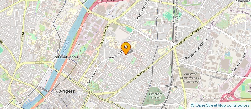 localisation de l'entreprise SOCIETE CIVILE IMMOBILIERE FONREC à ANGERS