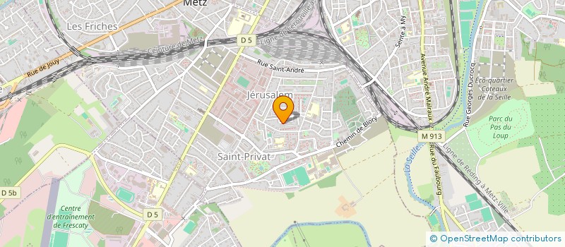 localisation de l'entreprise SOCIETE CIVILE IMMOBILIERE FOP 57 à MONTIGNY-LES-METZ