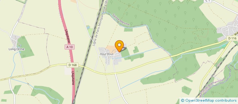 localisation de l'entreprise SOCIETE CIVILE IMMOBILIERE FORSYTHIA  SAINT-MARTIN-DE-BRETHENCOURT