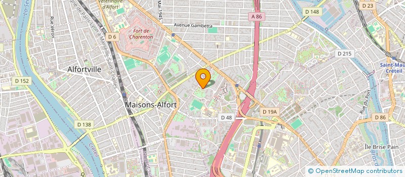 localisation de l'entreprise SOCIETE CIVILE IMMOBILIERE FRANCE ALFORT à MAISONS-ALFORT
