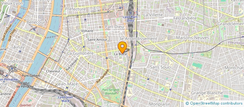 localisation de l'entreprise SOCIETE CIVILE IMMOBILIERE FRANCE EVASION  LYON 3EME