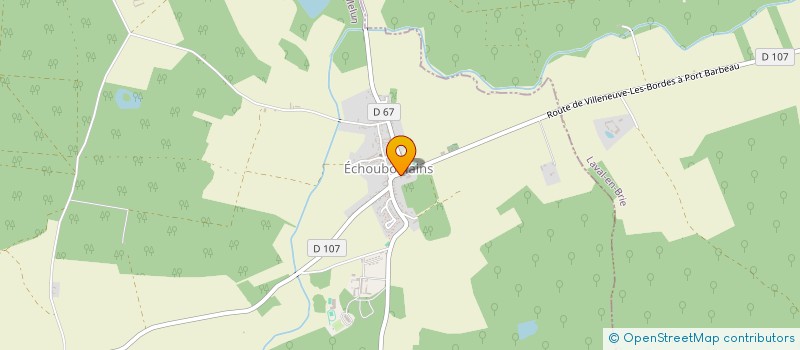 localisation de l'entreprise SOCIETE CIVILE IMMOBILIERE FRANCO  ECHOUBOULAINS