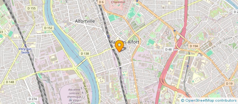 localisation de l'entreprise SOCIETE CIVILE IMMOBILIERE FRANGEPHI à MAISONS ALFORT