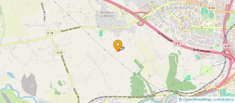 localisation de l'entreprise SOCIETE CIVILE IMMOBILIERE FREDERIKA à AIX-EN-PROVENCE