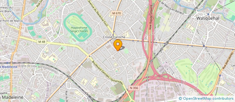 localisation de l'entreprise SOCIETE CIVILE IMMOBILIERE FREGAL à MARCQ-EN-BARŒUL