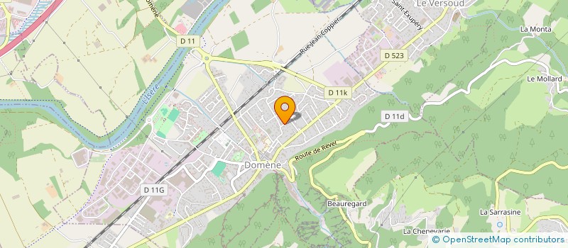 localisation de l'entreprise SOCIETE CIVILE IMMOBILIERE FRERECHE MARIE-CLAIRE  DOMENE