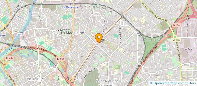 localisation de l'entreprise SOCIETE CIVILE IMMOBILIERE FRIMON II  MARCQ-EN-BARUL