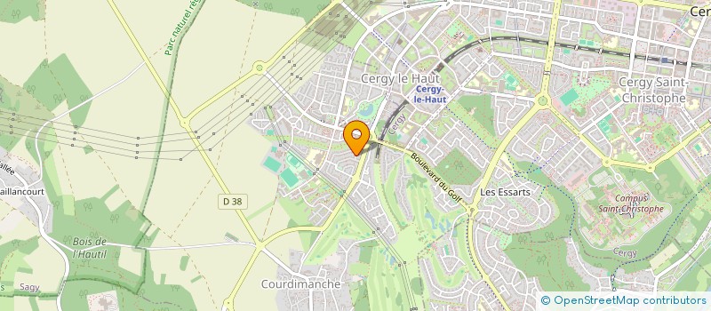 localisation de l'entreprise SOCIETE CIVILE IMMOBILIERE FTC-TAVAC  COURDIMANCHE