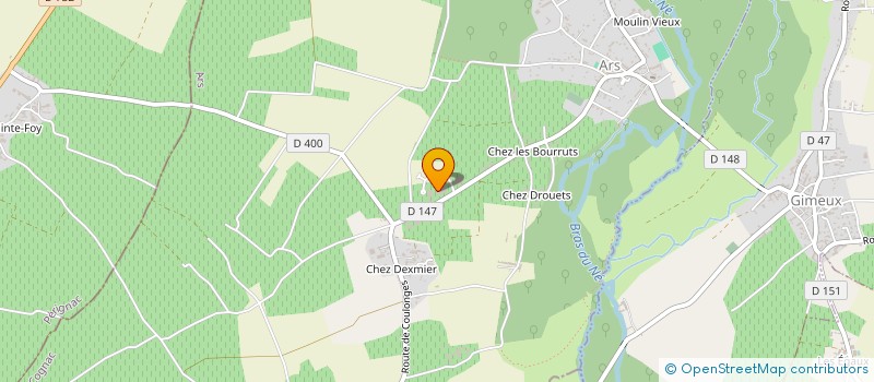 localisation de l'entreprise SOCIETE CIVILE IMMOBILIERE FVA EN ABREGE S.C.I. FVA  SALLES D'ANGLES