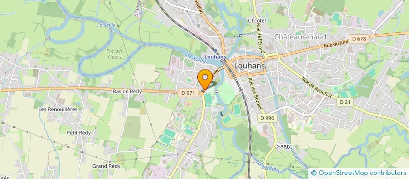 localisation de l'entreprise SOCIETE CIVILE IMMOBILIERE FYBE à LOUHANS