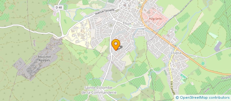 localisation de l'entreprise SOCIETE CIVILE IMMOBILIERE G.AM.S.E.MAT.  BANYULS-DELS-ASPRES