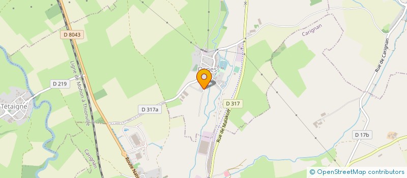 localisation de l'entreprise SOCIETE CIVILE IMMOBILIERE G ET D.  OSNES