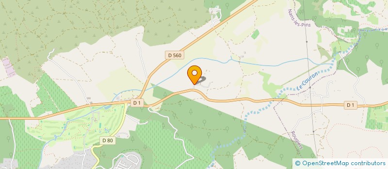 localisation de l'entreprise SOCIETE CIVILE IMMOBILIERE G&G  NANS-LES-PINS