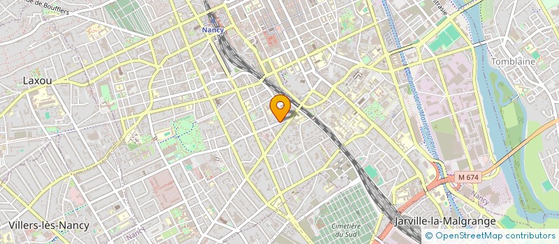 localisation de l'entreprise SOCIETE CIVILE IMMOBILIERE G.Y. ET PAR ABREVIATION SCI G.Y.  NANCY