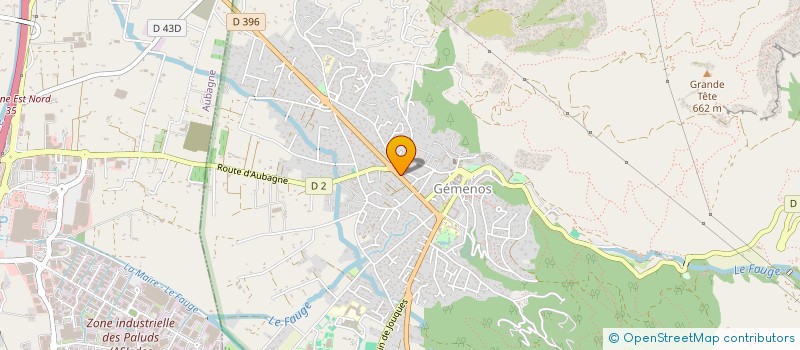 localisation de l'entreprise SOCIETE CIVILE IMMOBILIERE  GAFFAREL  GEMENOS