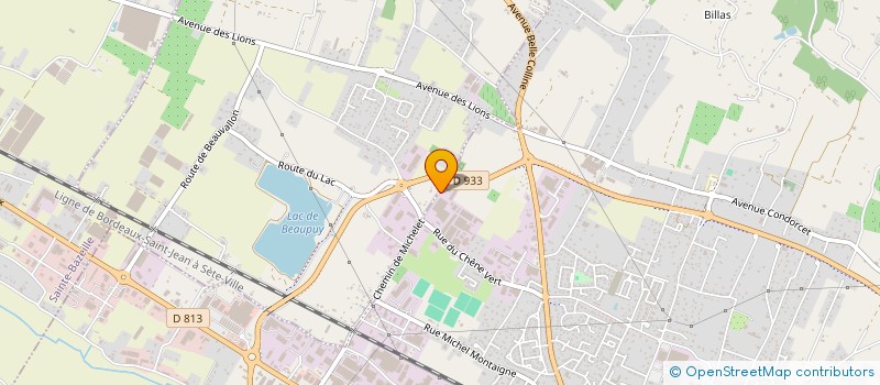 localisation de l'entreprise SOCIETE CIVILE IMMOBILIERE GALA  MARMANDE