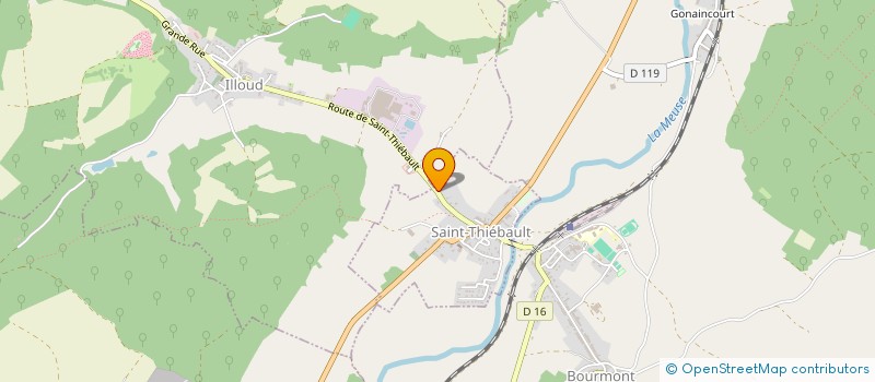 localisation de l'entreprise SOCIETE CIVILE IMMOBILIERE GALENARRA à SAINT-THIEBAULT