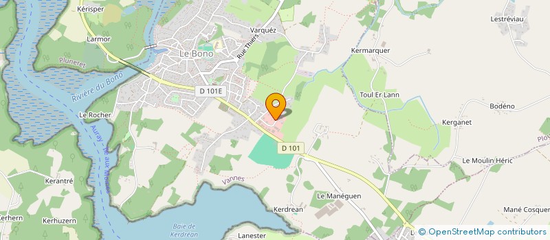 localisation de l'entreprise SOCIETE CIVILE IMMOBILIERE GALI  LE BONO