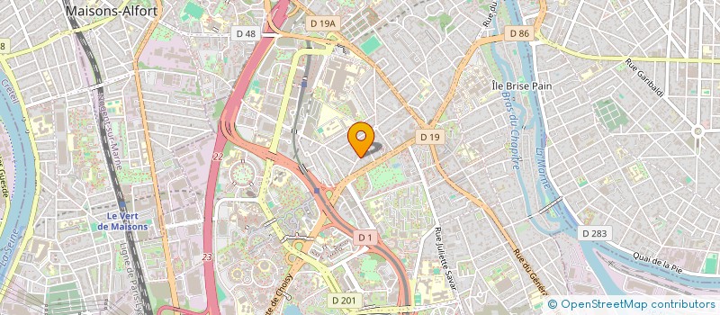 localisation de l'entreprise SOCIETE CIVILE IMMOBILIERE GALLIENI à CRETEIL