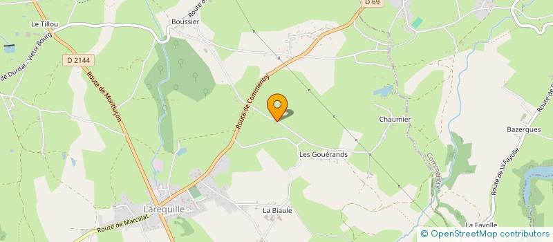 localisation de l'entreprise SOCIETE CIVILE IMMOBILIERE GALLIPOLI  DURDAT-LAREQUILLE