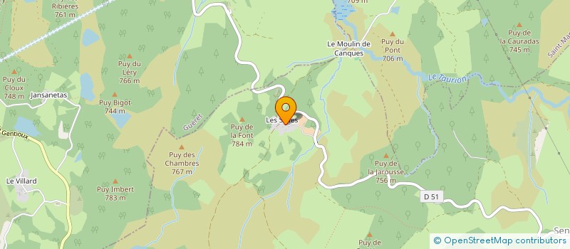 localisation de l'entreprise SOCIETE CIVILE IMMOBILIERE GALLON-MARCHAND à GENTIOUX-PIGEROLLES