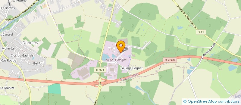 localisation de l'entreprise SOCIETE CIVILE IMMOBILIERE GALMA à FAY-AUX-LOGES